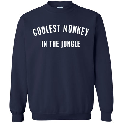 Monkey T-shirt Coolest Monkey In The Jungle Navy