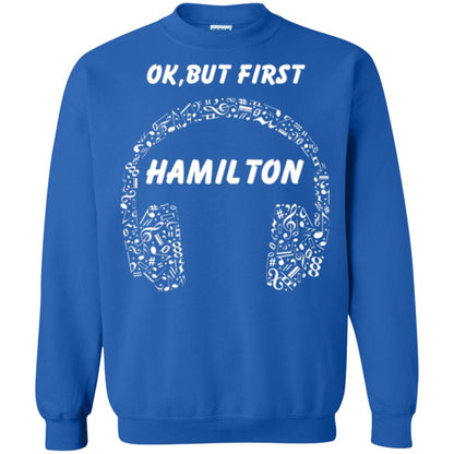 An American Musical Ok, But First Hamilton Ear Phones Royal