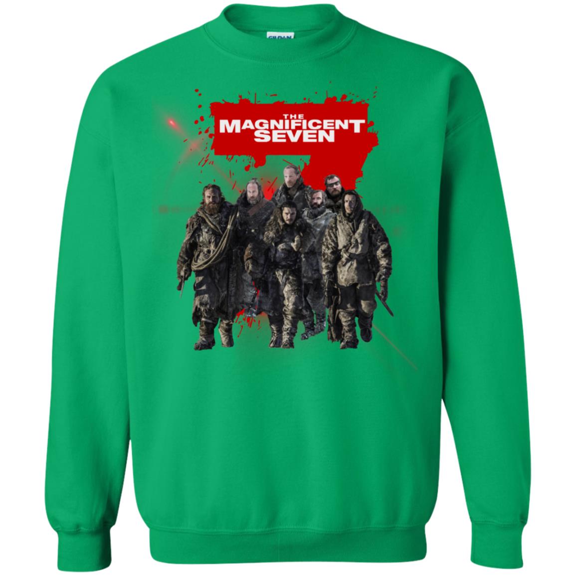The Magnificent Seven Game Of Thrones Version T-shirt Irish Green