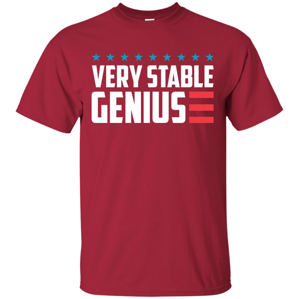 Funny Political T-shirt Very Stable Genius Cardinal