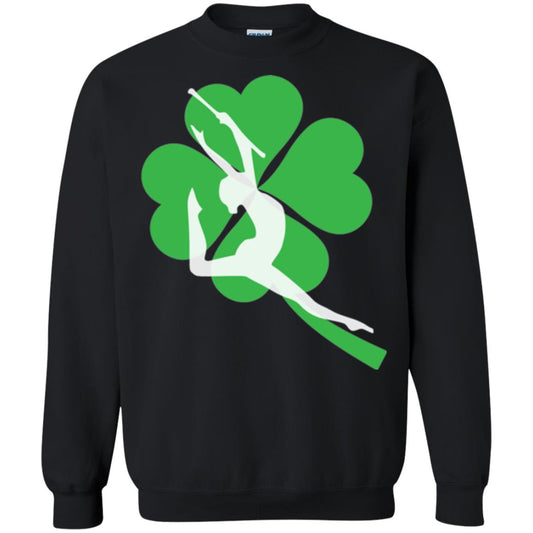 Baton Twirling Lover Saint Patrick's Day Black
