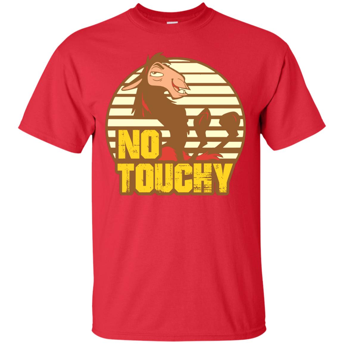 No Touchy T-shirt Red