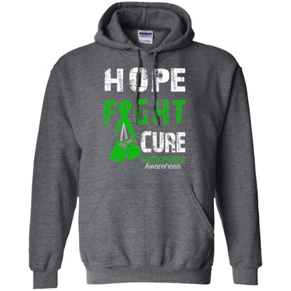 Gastroparesis Awareness T-shirt Hope Fight Cure Gastroparesis Awareness Dark Heather