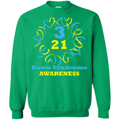 Down Syndrome Awareness T Shirt Irish Green