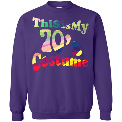 70s Halloween Costume 70s T-shirt For Women Men Girls Purple