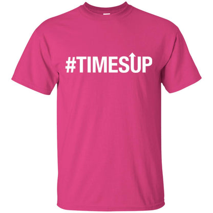 Feminist Movement T-shirt Time_s Up Heliconia