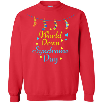 World Down Syndrome Day 21st March Gift Shirt Red
