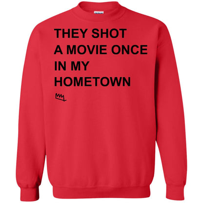 They Shot A Movie Once In My Hometown Shirts Red