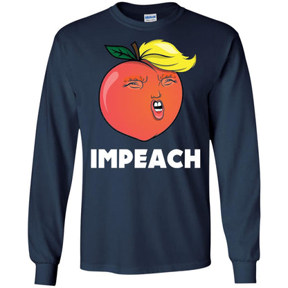Anti Trump T-shirt Funny Trump Impeachment Navy