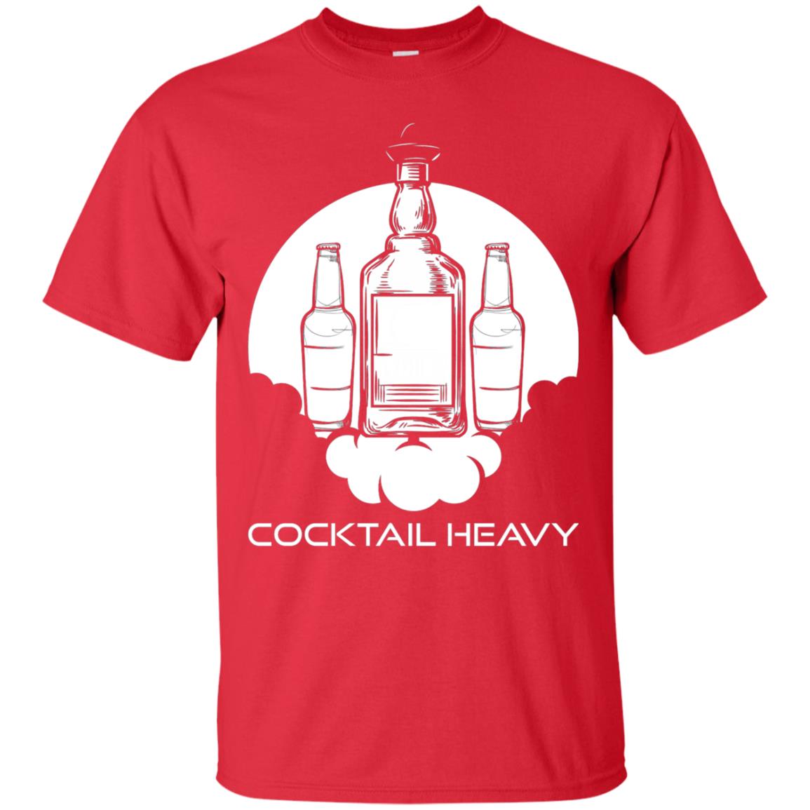 Cocktail Heavy T-shirt Red