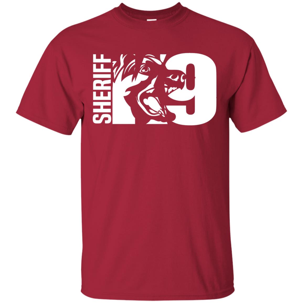K-9 Sheriff Deputy Hoodie Leo Off Duty Cops Law Enforcement T-shirt Cardinal