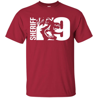 K-9 Sheriff Deputy Hoodie Leo Off Duty Cops Law Enforcement T-shirt Cardinal