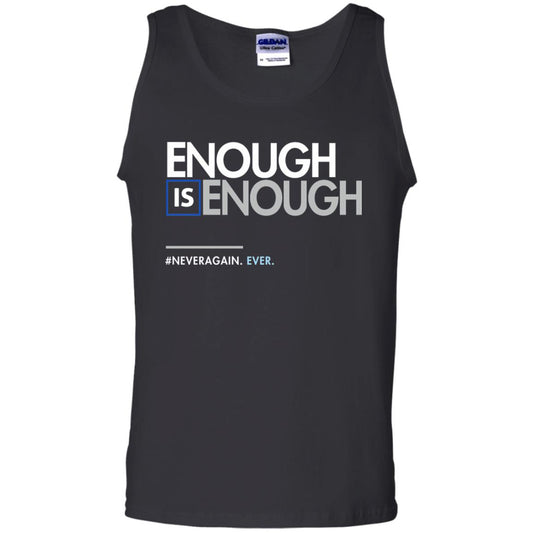 Enough Is Enough Gun Control T-shirt Black