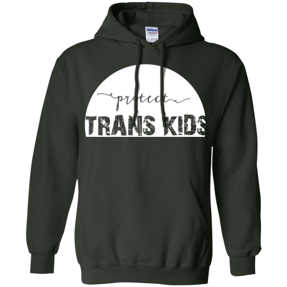 Protect Trans Kids T-shirt Forest Green