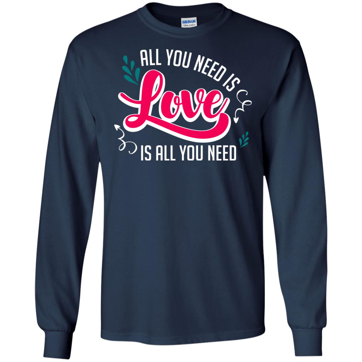 All You Need Is Love T-shirt Navy