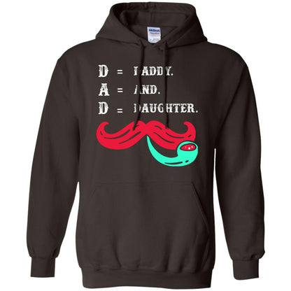 Daddy And Daughter Dad Shirt For Father_s Day Dark Chocolate