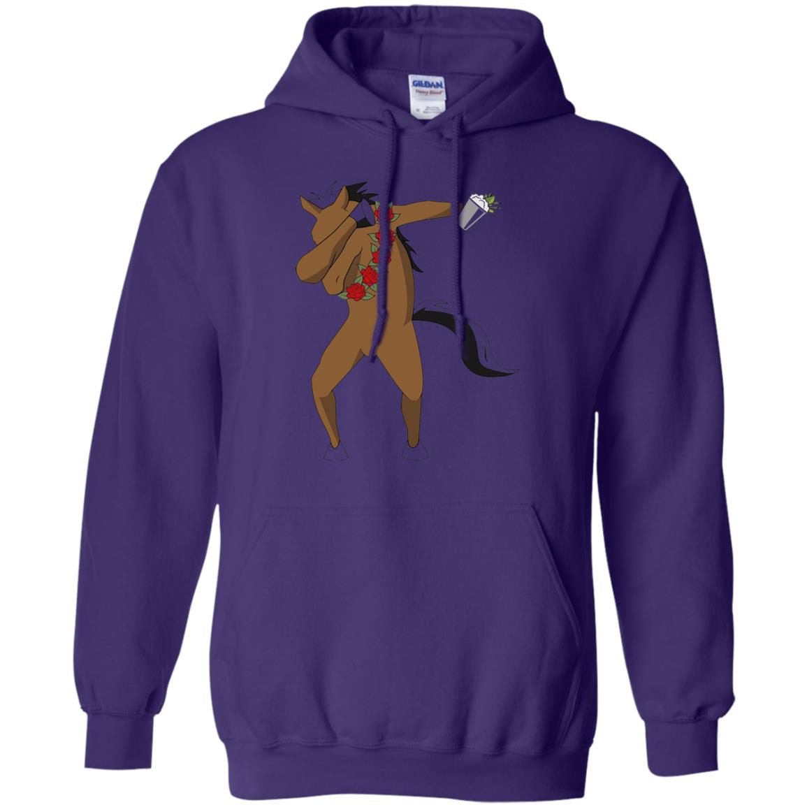 Derby Party 2018 Funny Dabbing Horse Shirt Purple