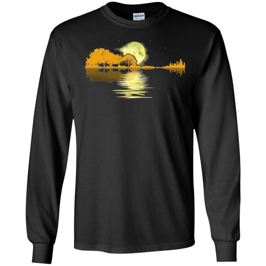 Guitar Lake Shadow T-shirt Black