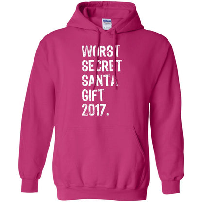 Christmas T-shirt Worst Secret Santa Gift 2017 Heliconia