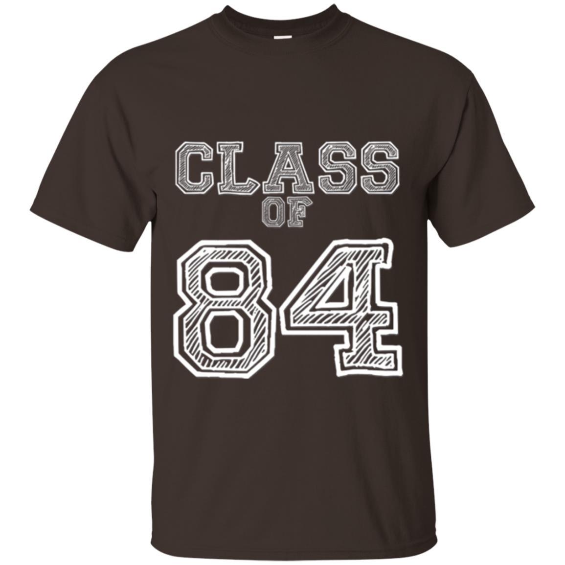 Class Of 1984 Reunion T-shirt Dark Chocolate