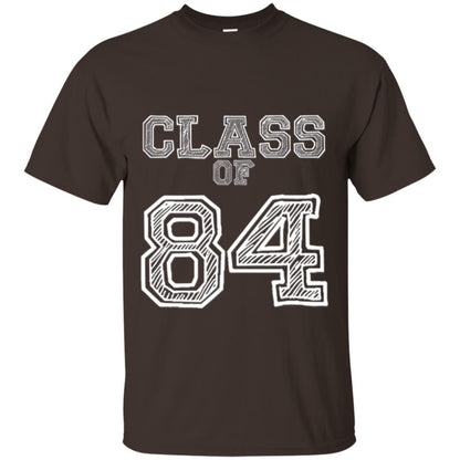 Class Of 1984 Reunion T-shirt Dark Chocolate