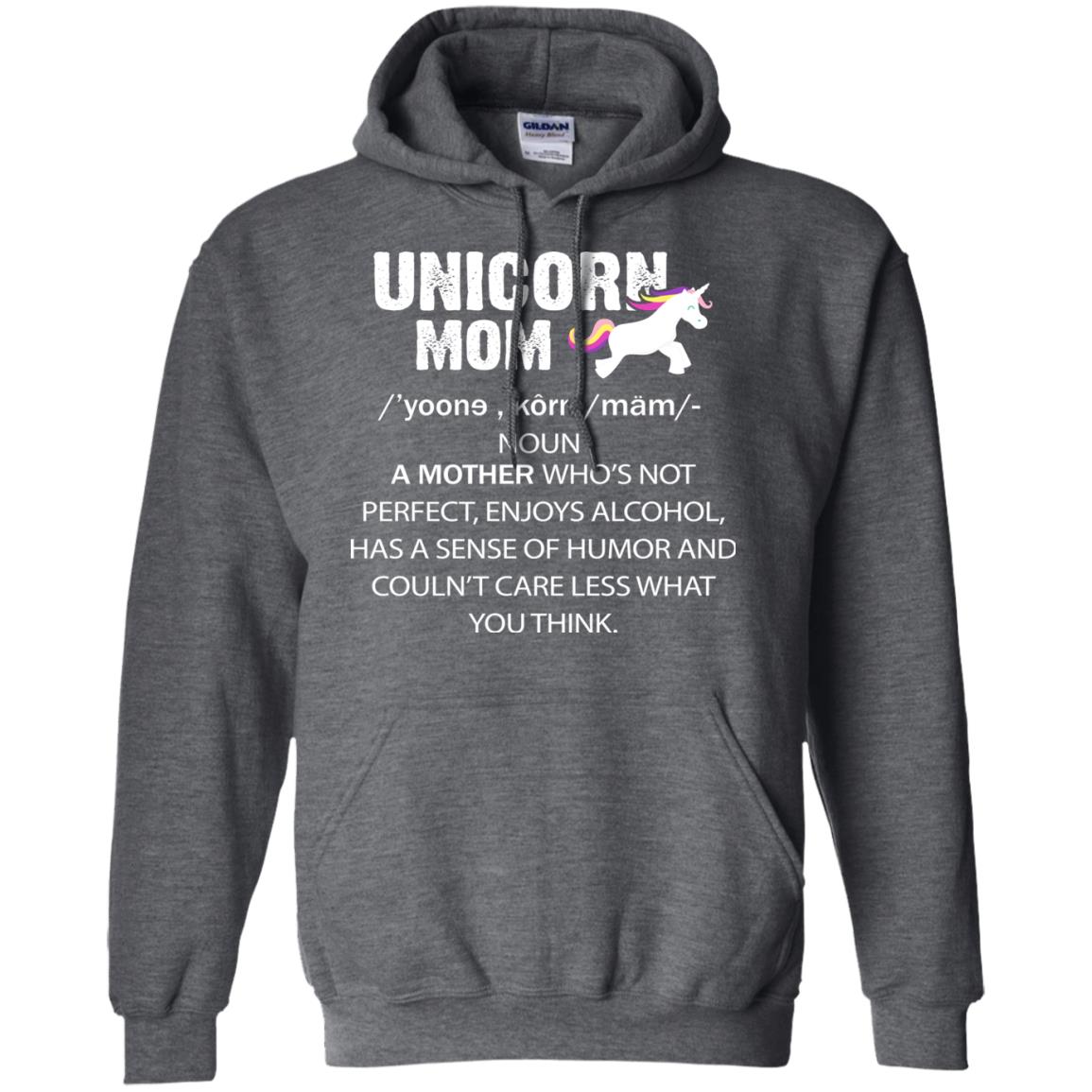 Unicorn Mom Shirt Dark Heather