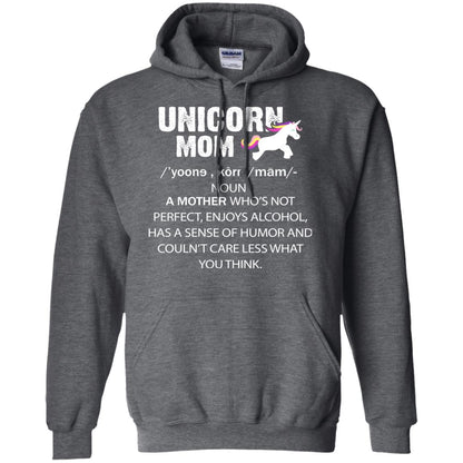 Unicorn Mom Shirt Dark Heather