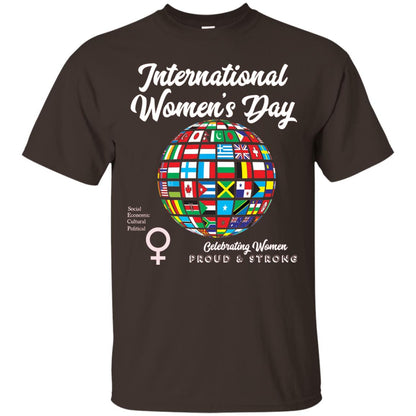 International Women_s Day T-shirt Dark Chocolate