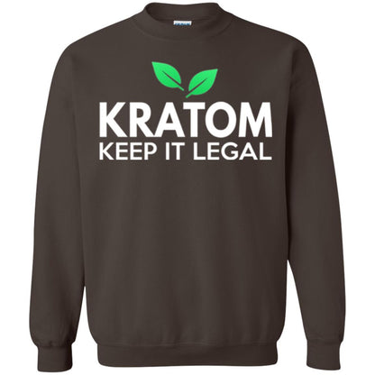 Kratom Keep It Legal T-shirt Dark Chocolate