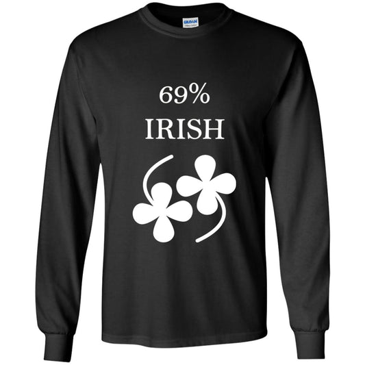 69_ Irish Funny St. Patrick_s Day T-shirt Black