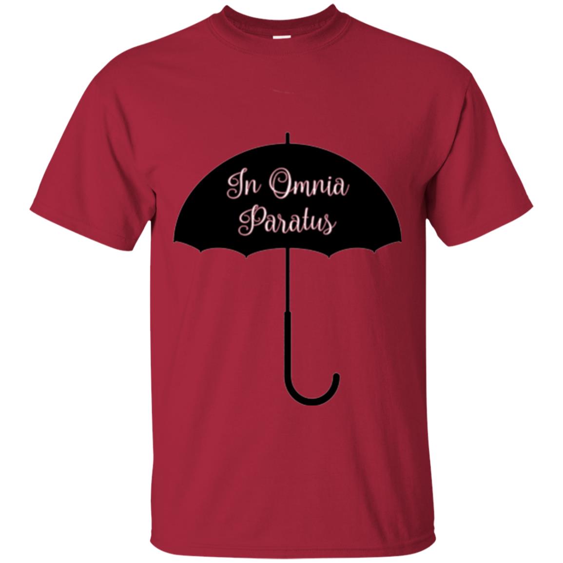 Women_s In Omnia Paratus T-shirt Cardinal