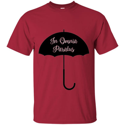 Women_s In Omnia Paratus T-shirt Cardinal