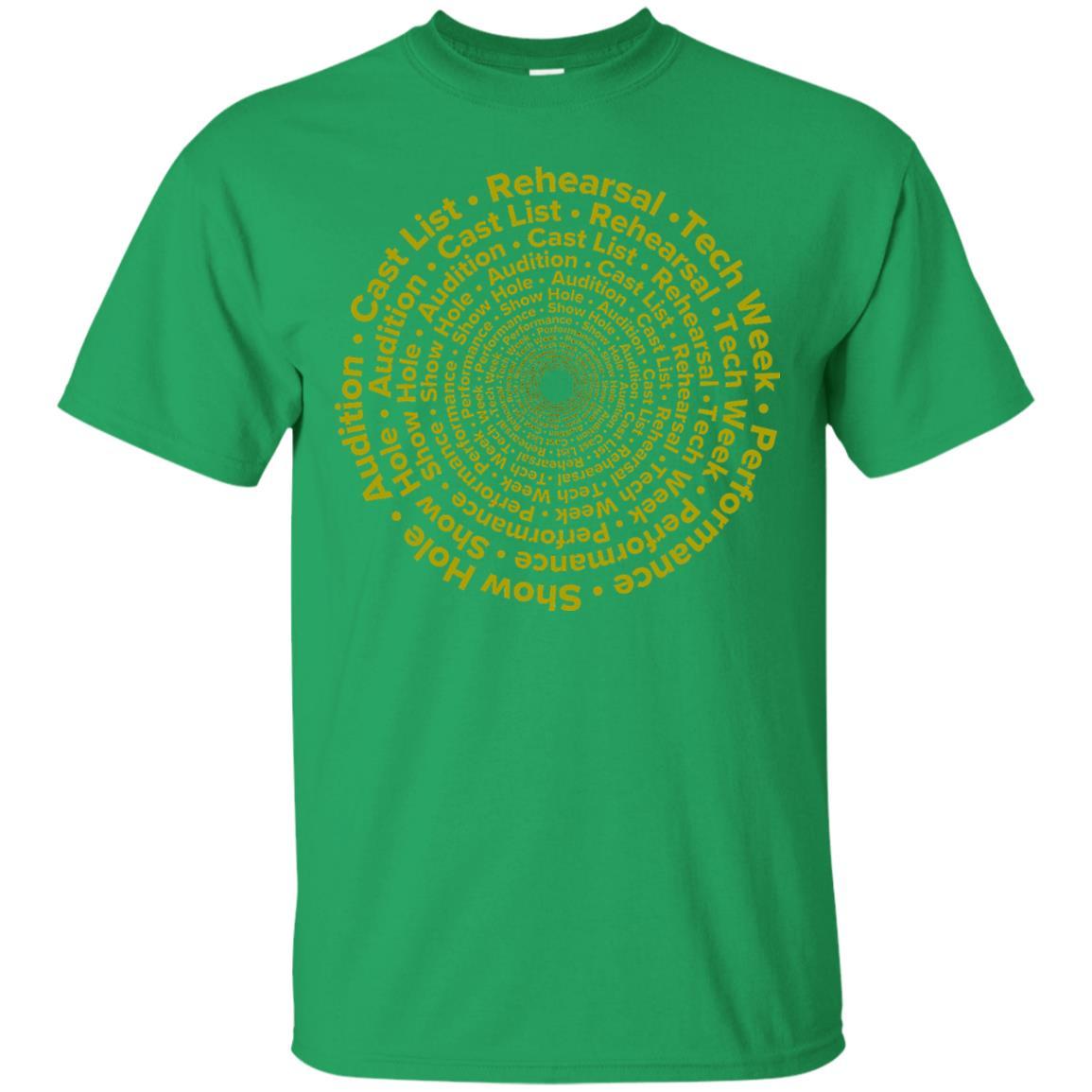 Actor T-shirt Circle Of Life Stages Irish Green
