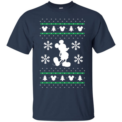 Christmas T-shirt Mickey Mouse Navy