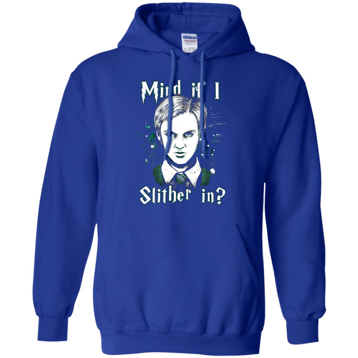 Mind If I Slither In Slytherin House Harry Potter Shirt Royal