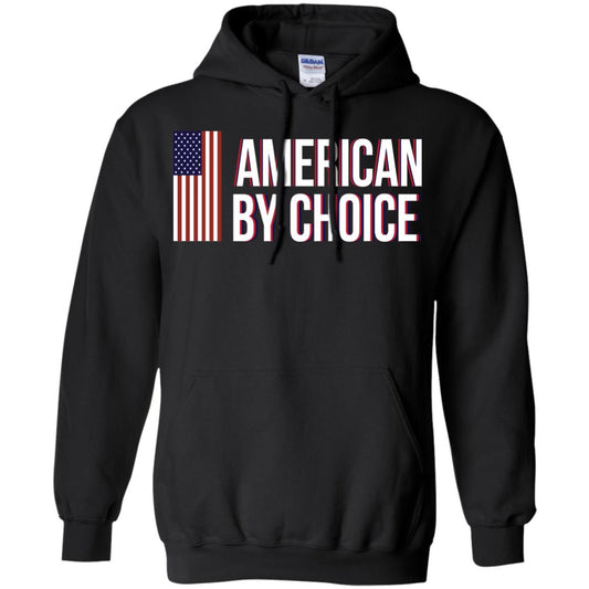 Flag Of American By Choice T-shirt Black