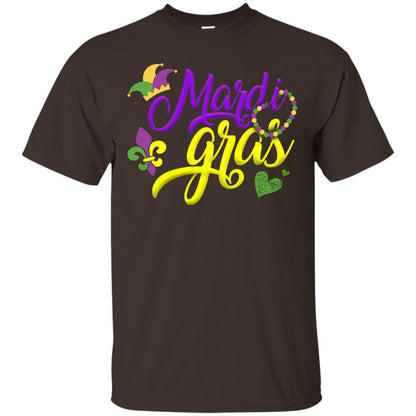 Mardi Gras 2018 T-shirt Dark Chocolate