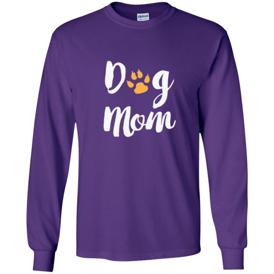 Dog Lover T-shirt Dog Mom T-shirt Purple