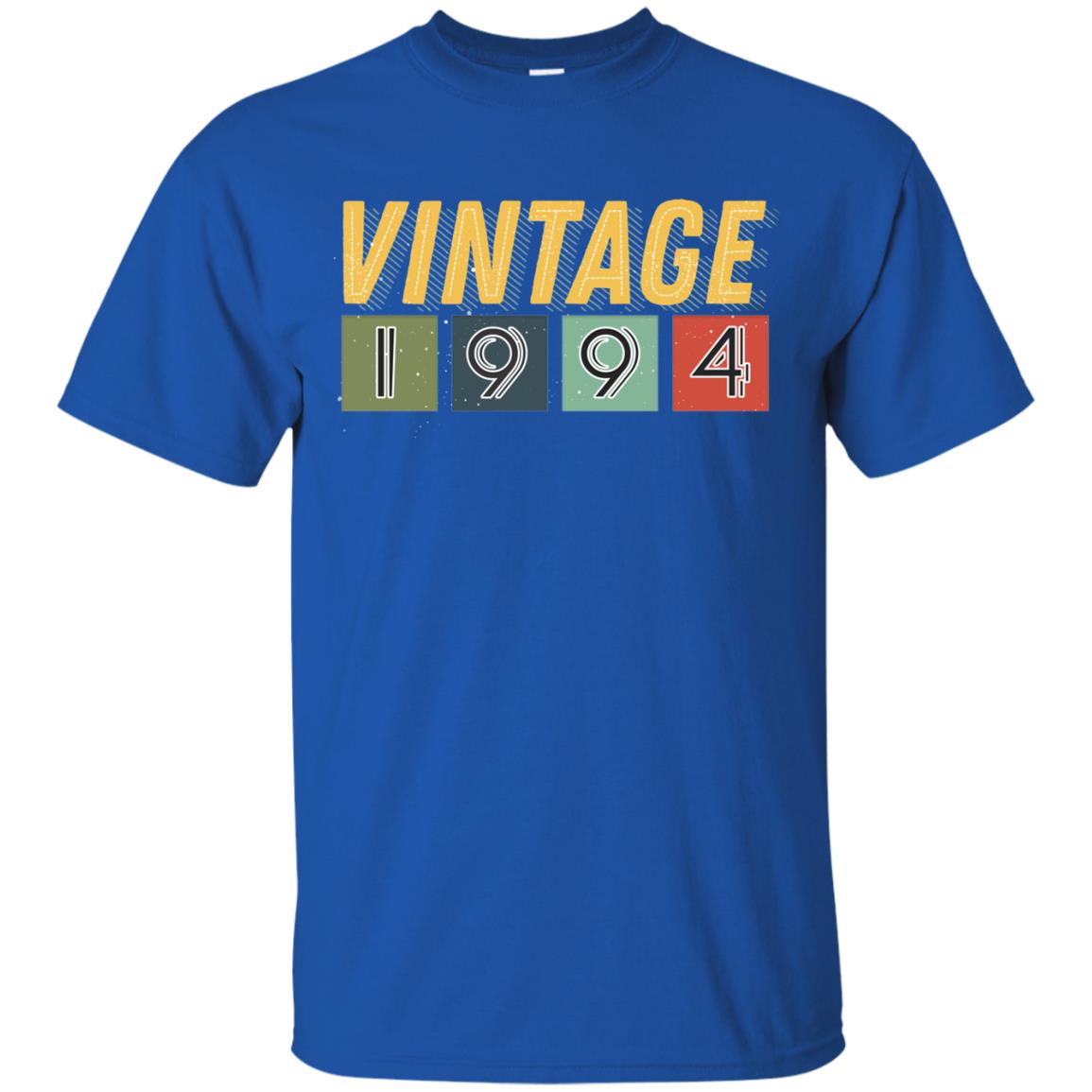 Vintage 1994 24th Birthday Gift Shirt For Mens Or Womens Royal