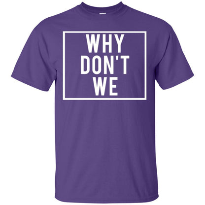 Why Don't We T-shirt Purple