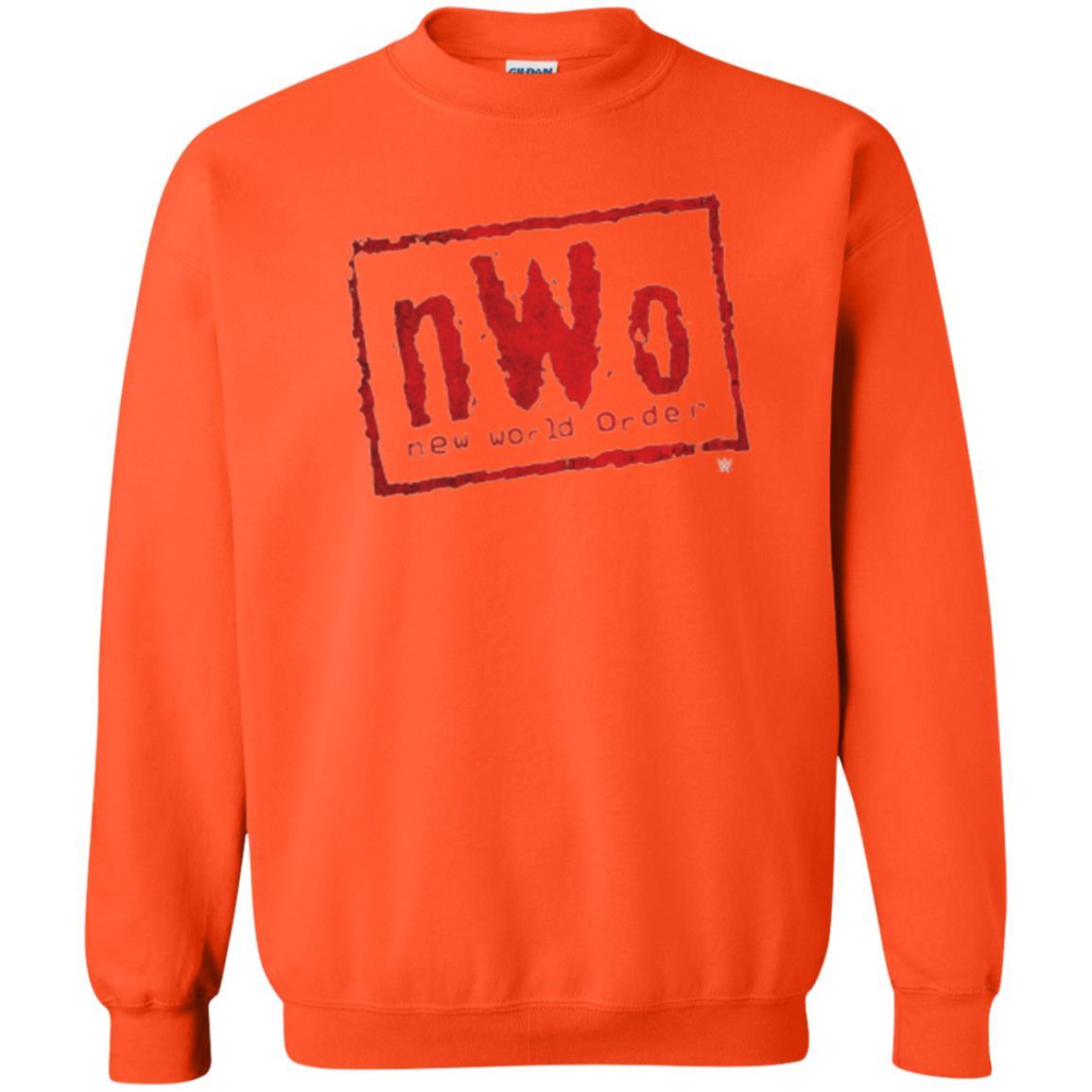 Nwo Wrestling T-shirt New World Order T-shirt Orange
