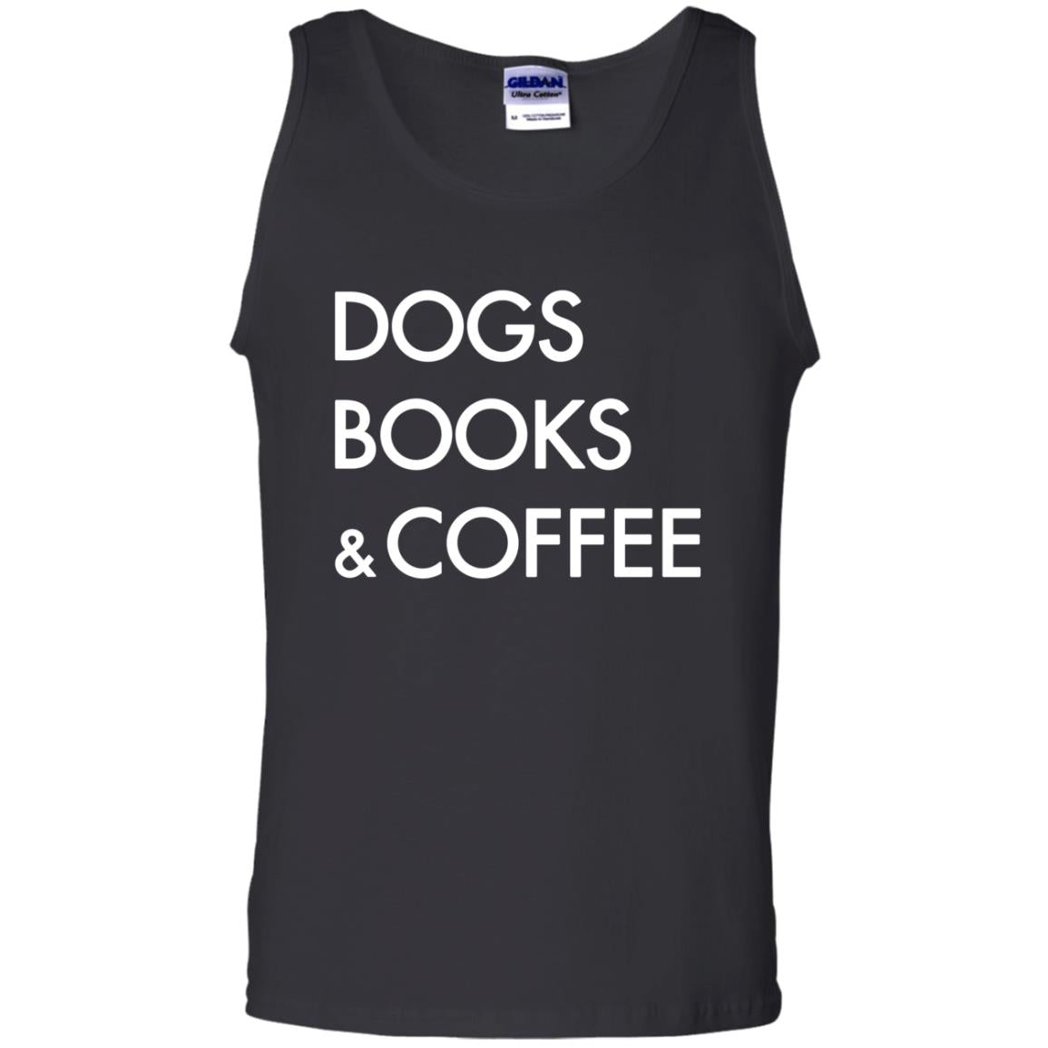 Dog Book And Coffee Shirt Black