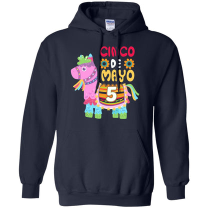 Cinco De Mayo Pinata Jockeys Horse Race 5th Birthday T-shirt Navy