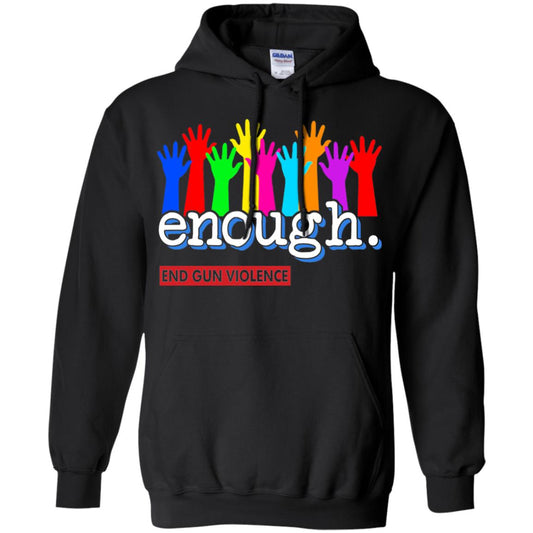 End Gun Violence Enough Gun Control T-shirt Black