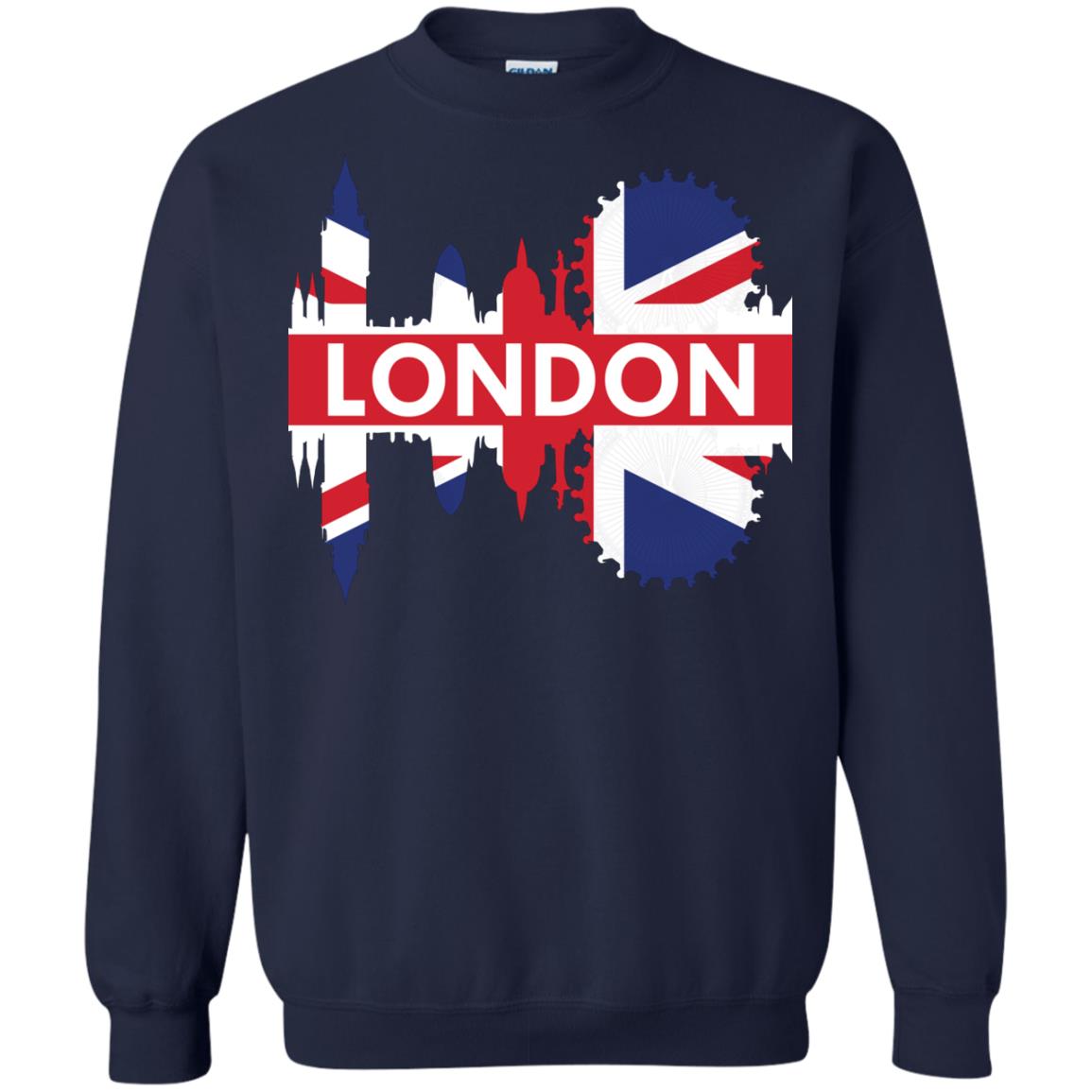 Flag Of United Kingdom London Gift Shirt For Britain Navy