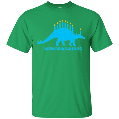 Dinosaur T-shirt Menorasaurus Irish Green