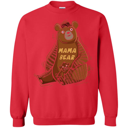 First Time Mothers Day Shirts Mama Bear Red