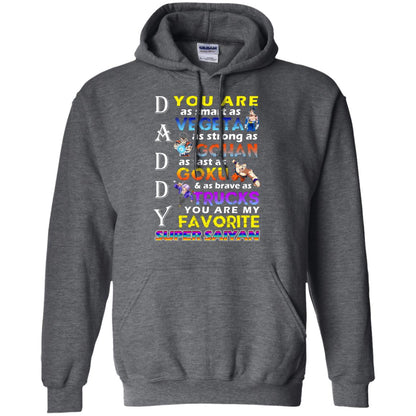 You Are As Smart As Vegeta Daddy T-shirt Dark Heather