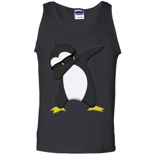 Christmas T-shirt Dabbing Penguin T-shirt Black