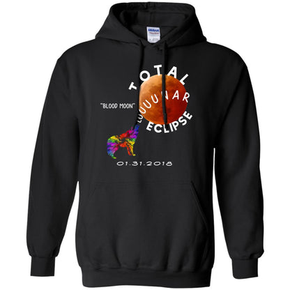 Best Total Lunar Eclipse Shirt 2018 Blood Moon T-shirt Black